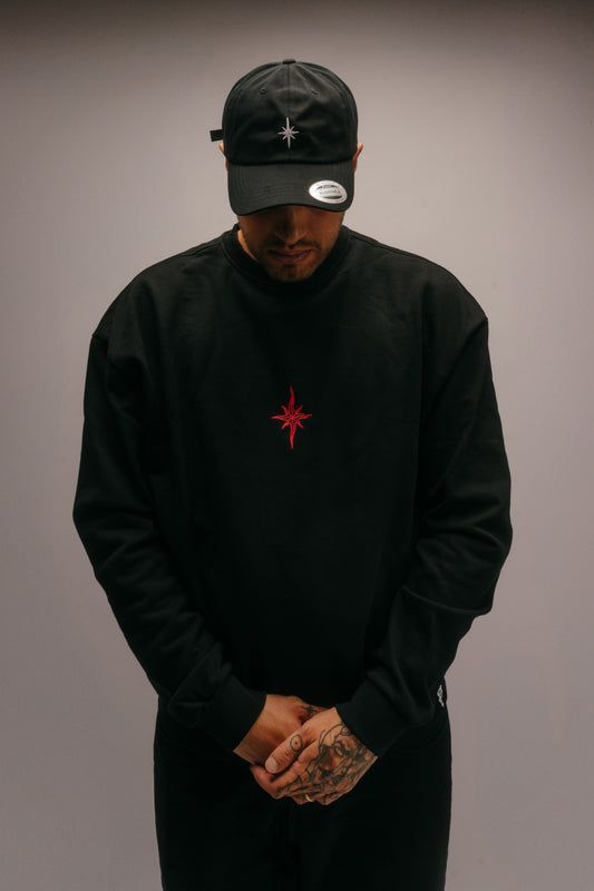 STAR Logo Dad Cap Black